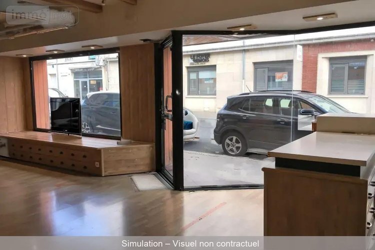 Location fonds et murs commerciaux Vitry-le-François 51300 Marne 70 m2  650 euros