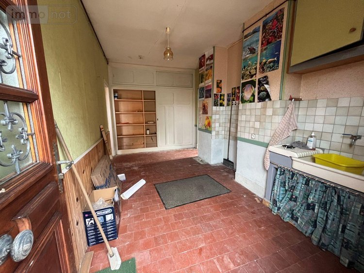 Maison a vendre Montceau-les-Mines 71300 Saône-et-Loire 91 m2 8 pièces 74200 euros