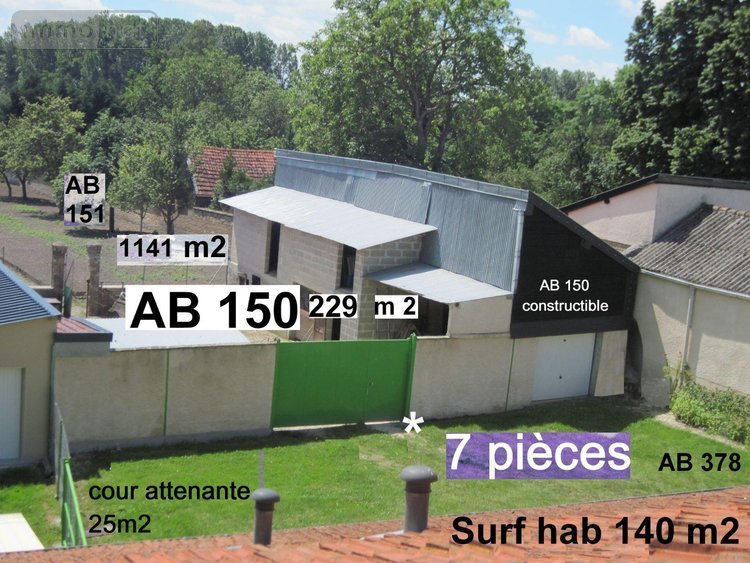 Maison a vendre Amagne 08300 Ardennes 138 m2 6 pièces 148500 euros