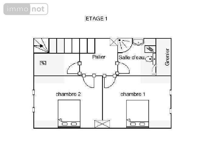 Maison a vendre Châteaudun 28200 Eure-et-Loir 86 m2 4 pièces 112700 euros