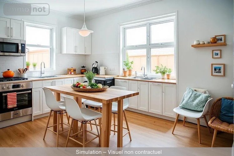 Maison a vendre Thouars 79100 Deux-Sèvres 148 m2 6 pièces 157900 euros