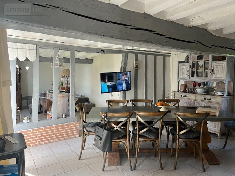 Maison a vendre Saint-Léger-de-Rôtes 27300 Eure 130 m2 4 pièces 199100 euros