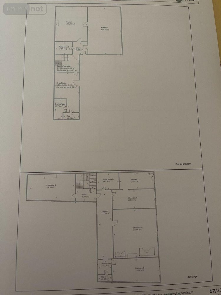 Maison a vendre Saint-Vincent-du-Lorouër 72150 Sarthe 200 m2 9 pièces 132500 euros