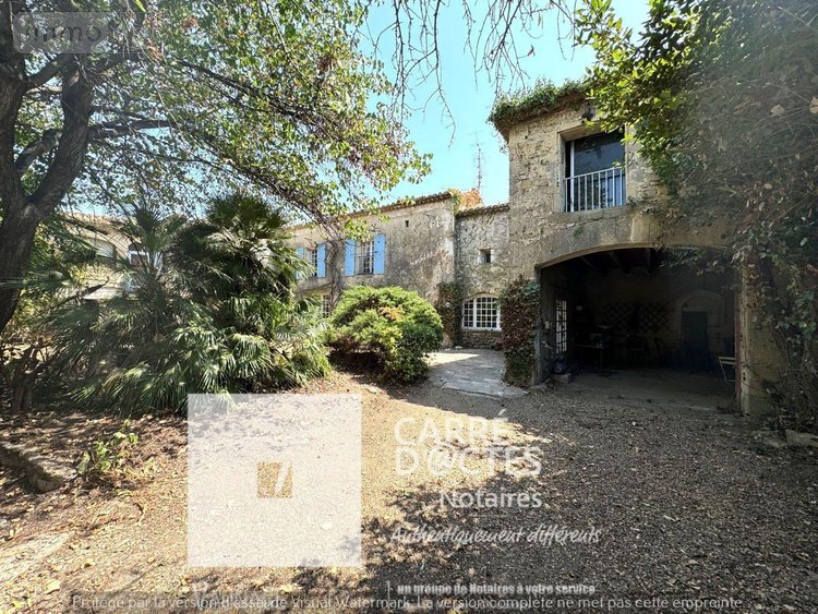 Maison a vendre Villevieille 30250 Gard 378 m2 14 pièces 609000 euros