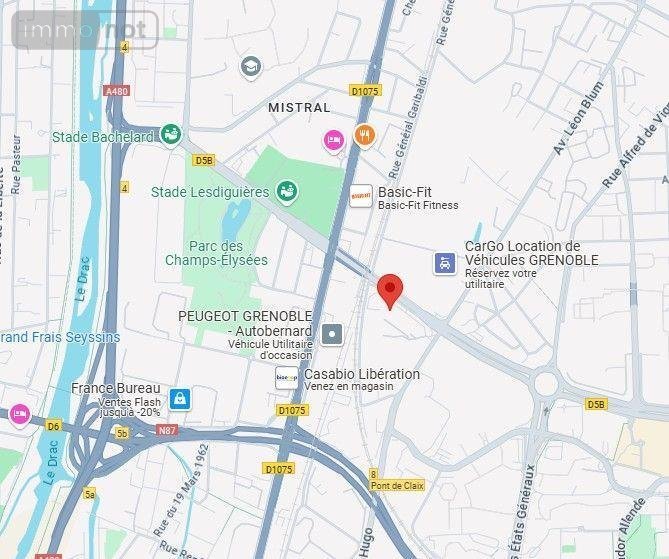 Fonds et murs commerciaux a vendre Grenoble 38000 Isère 245 m2  249500 euros