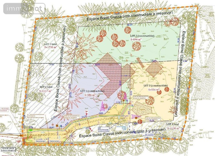 Terrain a batir a vendre Saint-Briac-sur-Mer 35800 Ille-et-Vilaine 1130 m2  724500 euros