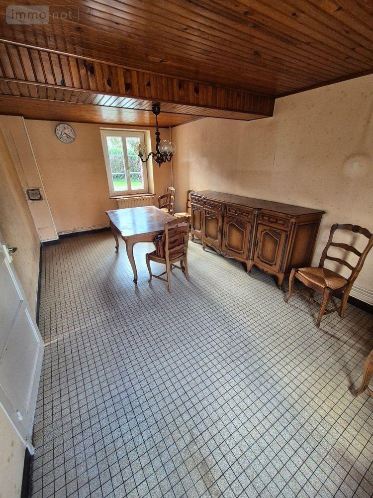 Maison a vendre Crozon-sur-Vauvre 36140 Indre 63 m2 4 pièces 53000 euros