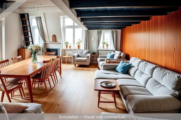 Maison a vendre Villeneuve-sur-Yonne 89500 Yonne 163 m2 6 pièces 136000 euros