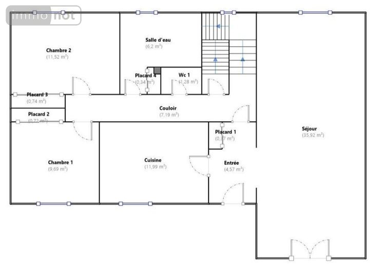 Maison a vendre Parigné-le-Pôlin 72330 Sarthe 155 m2  252000 euros