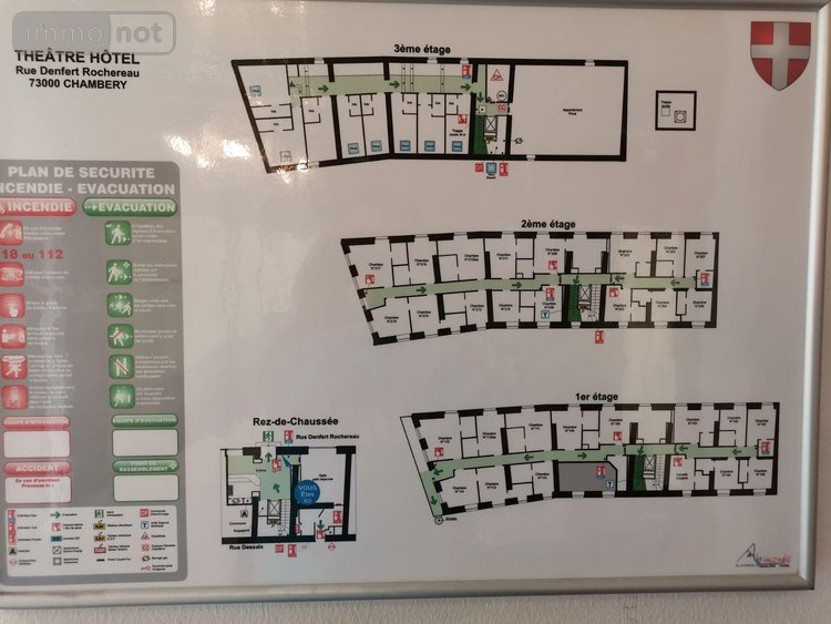 Fonds et murs commerciaux a vendre Chambéry 73000 Savoie 702 m2  790000 euros