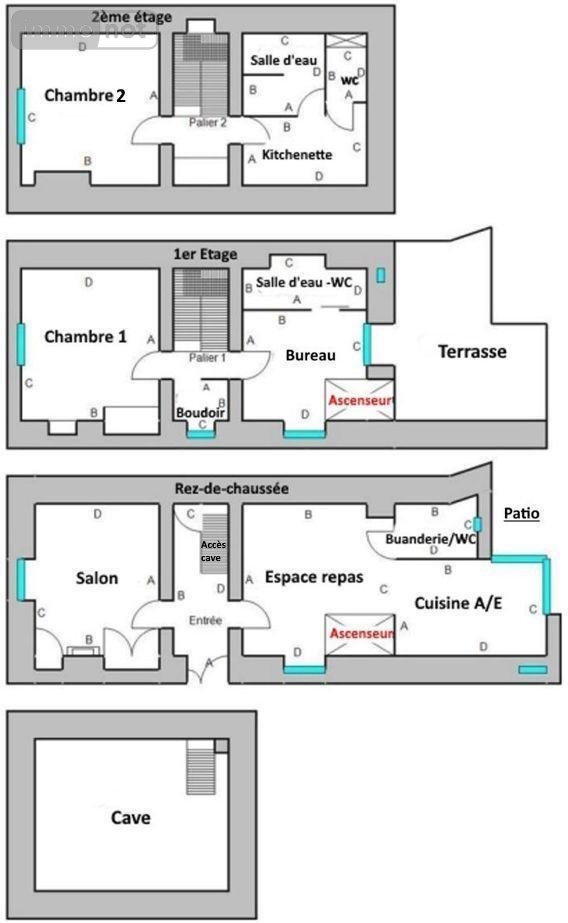 Maison a vendre Le Mans 72000 Sarthe 118 m2  310000 euros