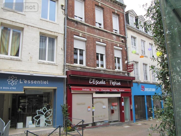 Fonds et murs commerciaux a vendre Eu 76260 Seine-Maritime  127000 euros