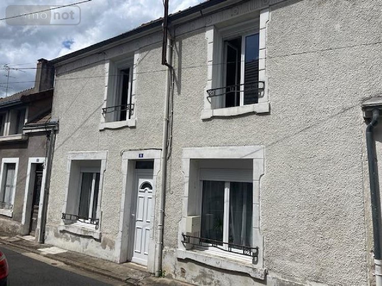 Maison a vendre Châteauneuf-sur-Cher 18190 Cher 110 m2 4 pièces 113385 euros