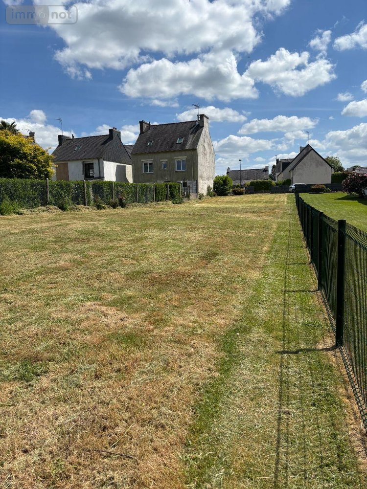 Terrain a batir a vendre Landudal 29510 Finistère 800 m2  49000 euros