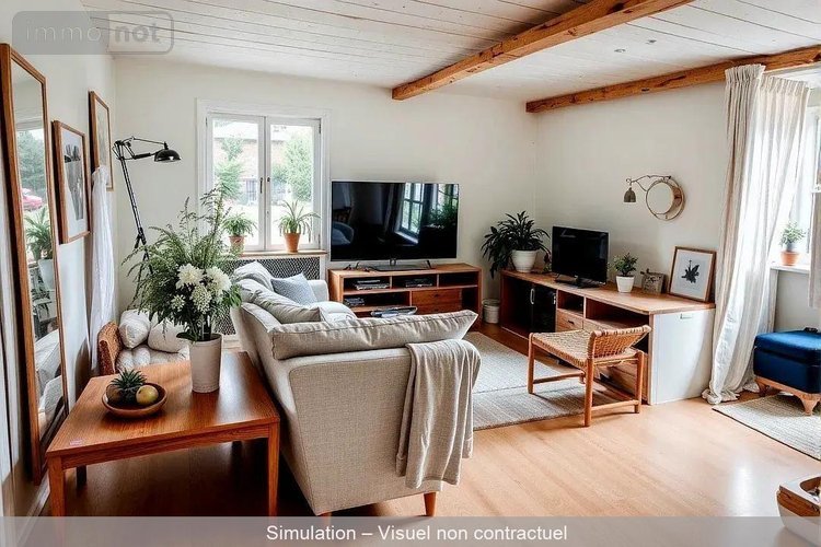 Maison a vendre Saint-Étienne-Roilaye 60350 Oise 76 m2 4 pièces 116000 euros