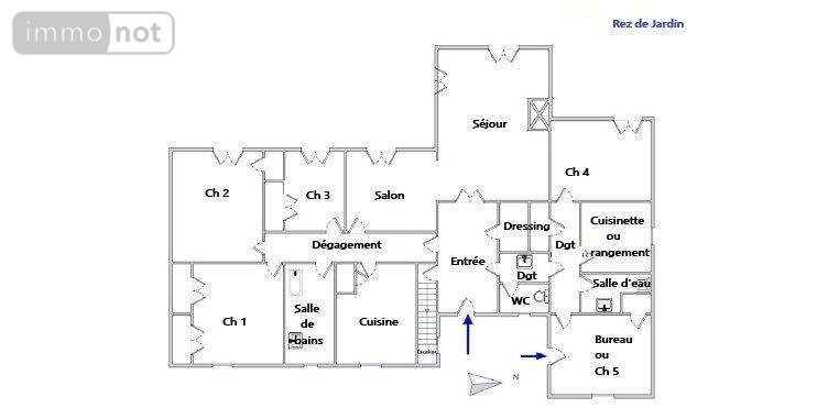 Maison a vendre Labège 31670 Haute-Garonne 161 m2 7 pièces 460000 euros