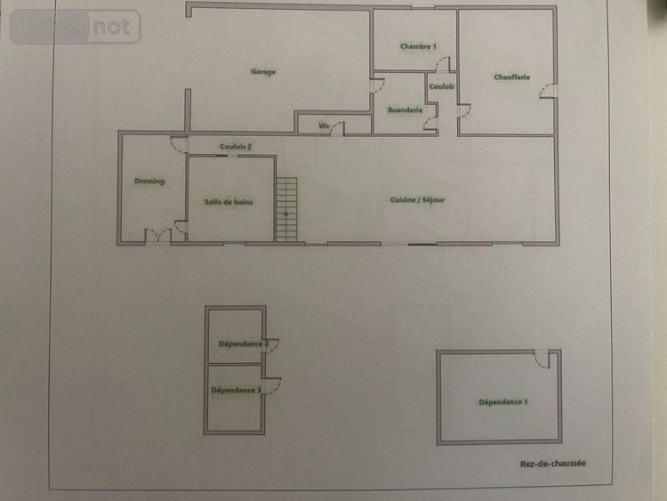 Maison a vendre Vaas 72500 Sarthe 178 m2 8 pièces 199500 euros