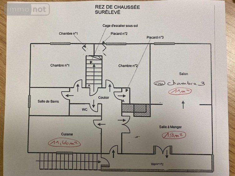 Maison a vendre Buzançais 36500 Indre 90 m2 4 pièces 123100 euros