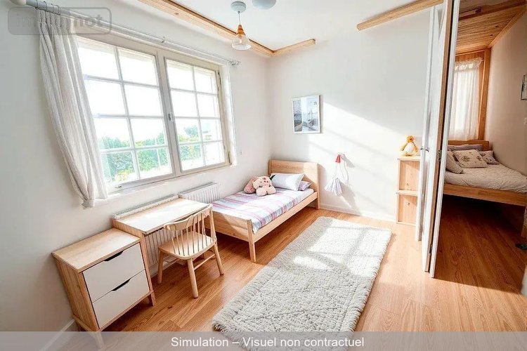 Maison a vendre Trégueux 22950 Côtes-d'Armor 60 m2 3 pièces 136550 euros