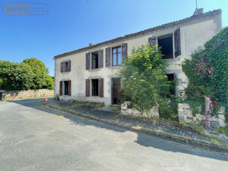 Maison a vendre Noirlieu 79300 Deux-Sèvres 127 m2 7 pièces 43800 euros