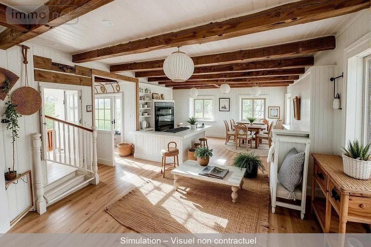 Maison a vendre Logonna-Daoulas 29460 Finistère 94 m2 5 pièces 281200 euros