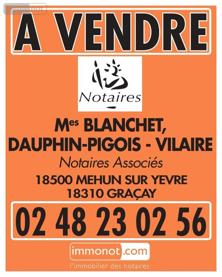 Maison a vendre Marmagne 18500 Cher 90 m2 4 pièces 157200 euros