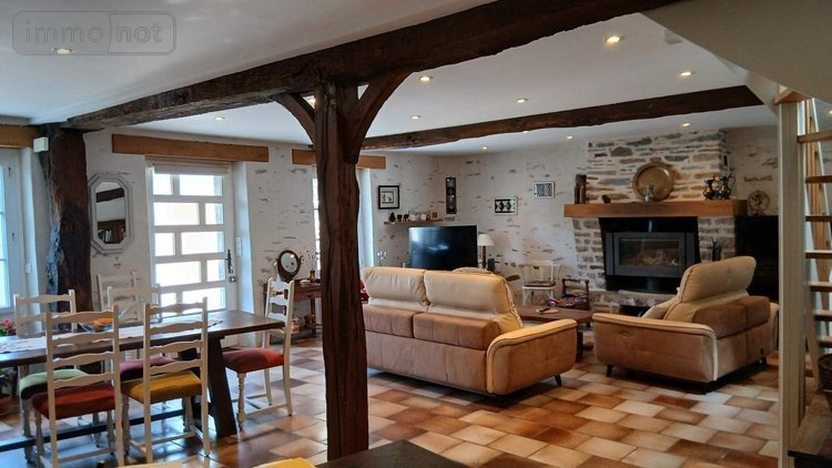 Maison a vendre Carentoir 56910 Morbihan 188 m2 7 pièces 249000 euros