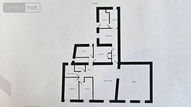 Maison a vendre Le Mans 72000 Sarthe 202 m2 8 pièces 260000 euros