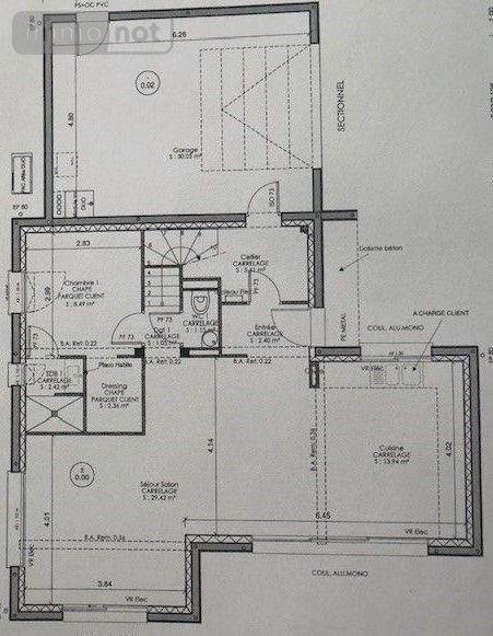 Maison a vendre Moëlan-sur-Mer 29350 Finistère 110 m2 5 pièces 421200 euros