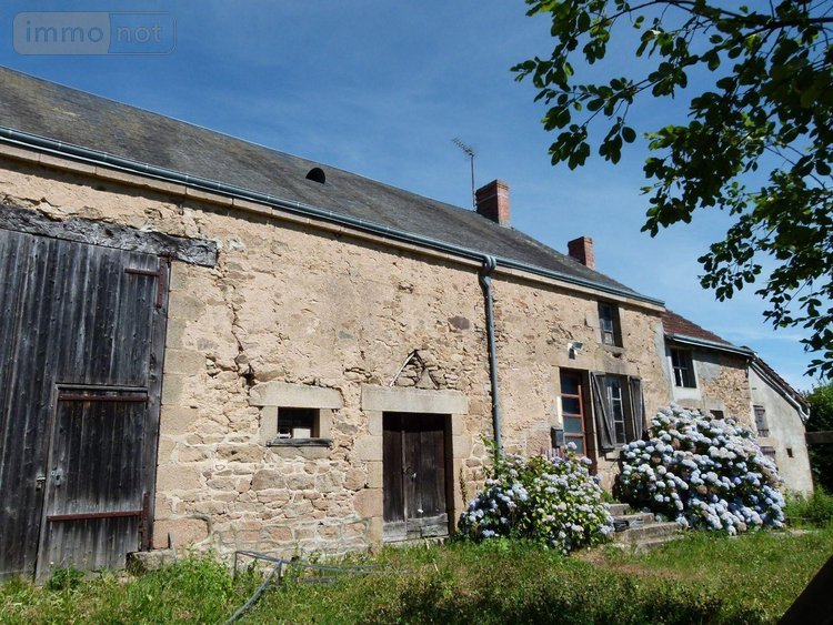 Maison a vendre Nouziers 23350 Creuse 80 m2 3 pièces 37000 euros
