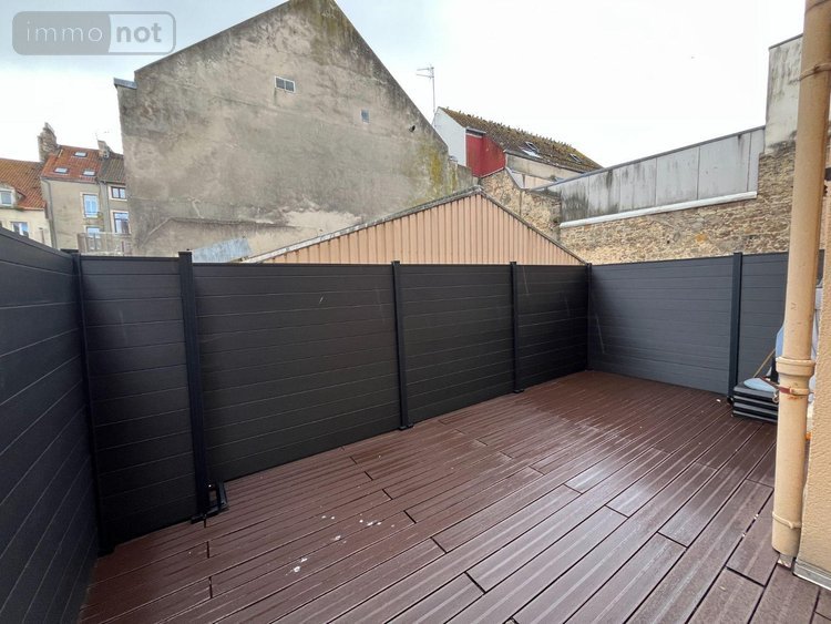 Appartement a vendre Boulogne-sur-Mer 62200 Pas-de-Calais 45 m2 2 pièces 95000 euros