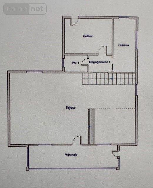 Maison a vendre Moëlan-sur-Mer 29350 Finistère 102 m2 5 pièces 296400 euros
