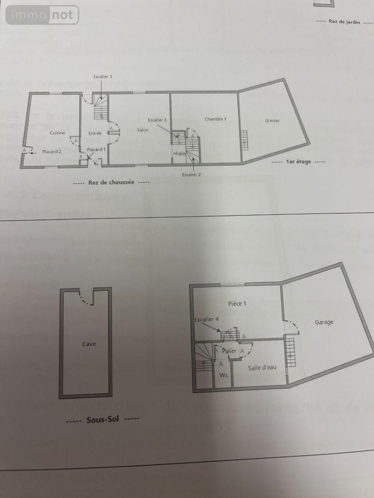 Maison a vendre Saint-Georges-de-la-Couée 72150 Sarthe 137 m2 7 pièces 168000 euros