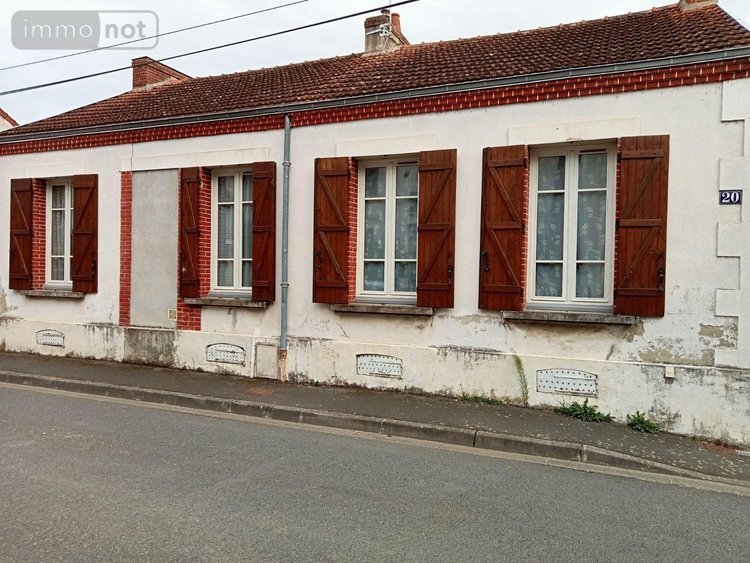 Maison a vendre Montluçon 03100 Allier 100 m2 6 pièces 74200 euros