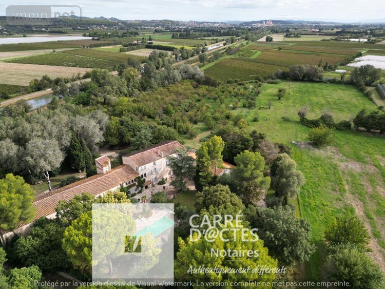 propriete a vendre Beaucaire 30300 Gard 567 m2 18 pièces 1590000 euros