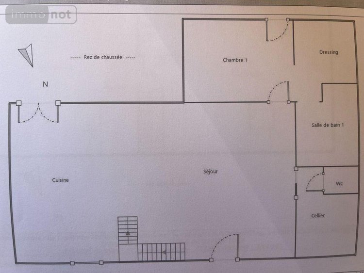 Maison a vendre Parigné-l'Évêque 72250 Sarthe 89 m2 8 pièces 168000 euros