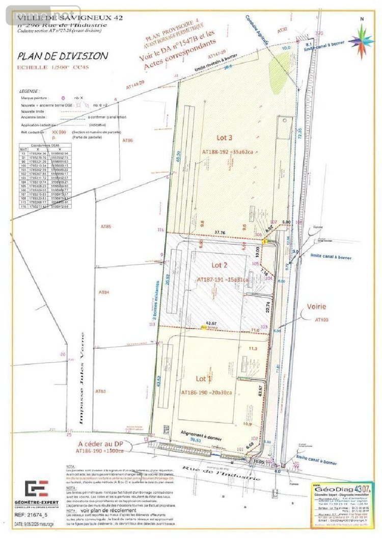 Fonds et murs commerciaux a vendre Montbrison 42600 Loire 800 m2  917000 euros