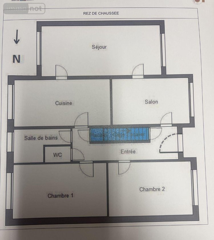 Maison a vendre Courdemanche 72150 Sarthe 73 m2 6 pièces 98440 euros