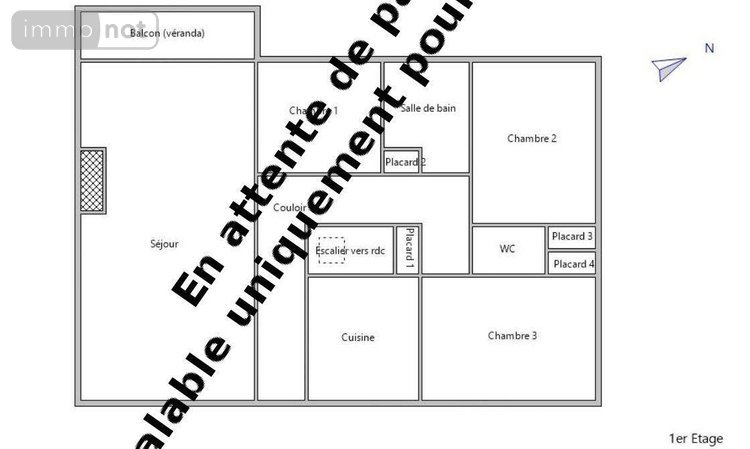 Maison a vendre Cloyes-les-Trois-Rivières 28220 Eure-et-Loir 80 m2 4 pièces 121670 euros