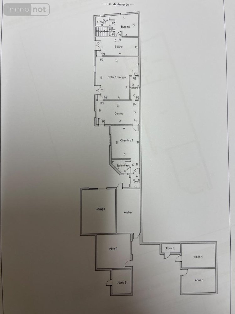 Maison a vendre Le Grand-Lucé 72150 Sarthe 117 m2 7 pièces 107000 euros