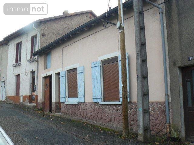 Maison a vendre Raon-l'Étape 88110 Vosges 60 m2 4 pièces 23000 euros