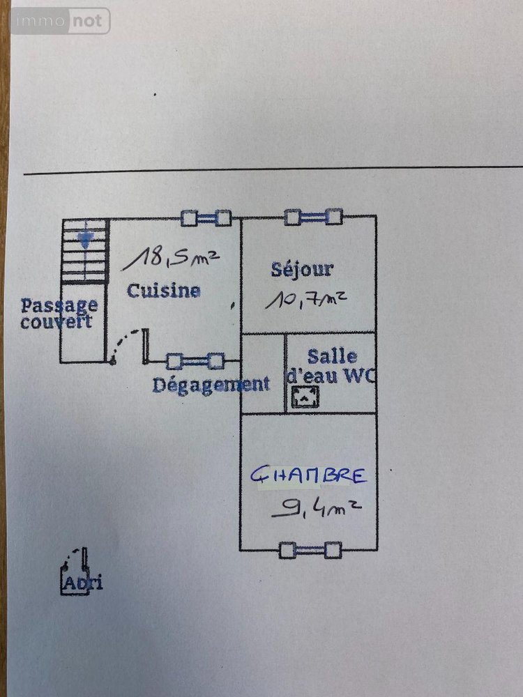 Maison a vendre Buzançais 36500 Indre 44 m2 2 pièces 67450 euros