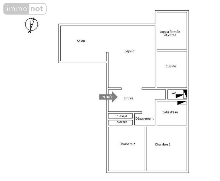 Appartement a vendre La Valette-du-Var 83160 Var 77 m2 4 pièces 219000 euros