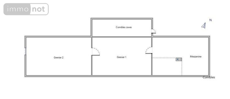 Maison a vendre Saint-Pellerin 28290 Eure-et-Loir 93 m2 3 pièces 76000 euros