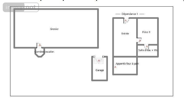 Maison a vendre Loché-sur-Indrois 37460 Indre-et-Loire 250 m2 8 pièces 298000 euros