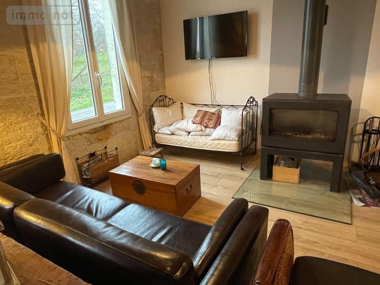 Maison a vendre Saint-Aulaye-Puymangou 24410 Dordogne 87 m2 4 pièces 144450 euros