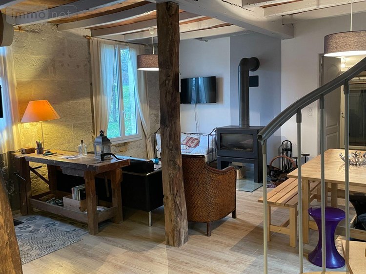 Maison a vendre Saint-Aulaye-Puymangou 24410 Dordogne 87 m2 4 pièces 144450 euros