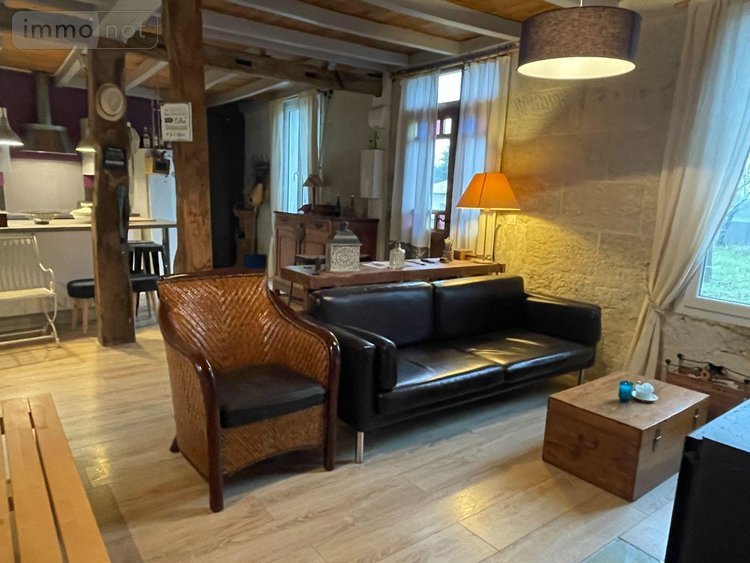 Maison a vendre Saint-Aulaye-Puymangou 24410 Dordogne 87 m2 4 pièces 144450 euros