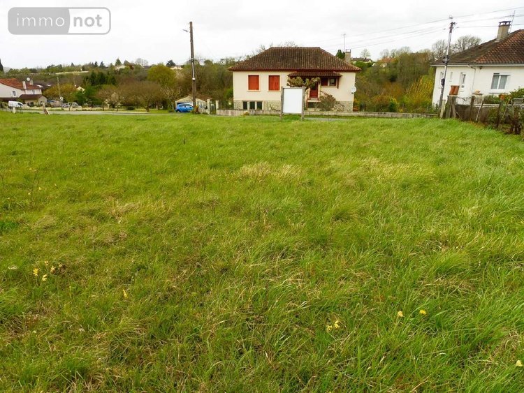Terrain a batir a vendre Ribérac 24600 Dordogne 1107 m2  22819 euros