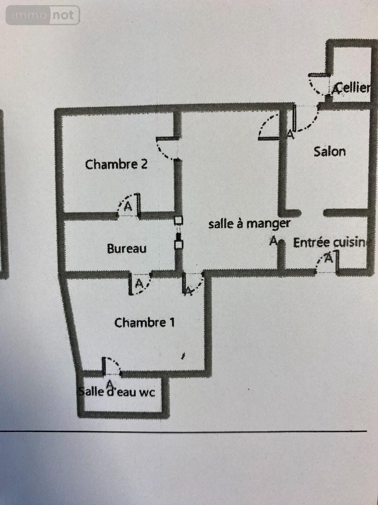 Maison a vendre Buzançais 36500 Indre 101 m2 3 pièces 54200 euros